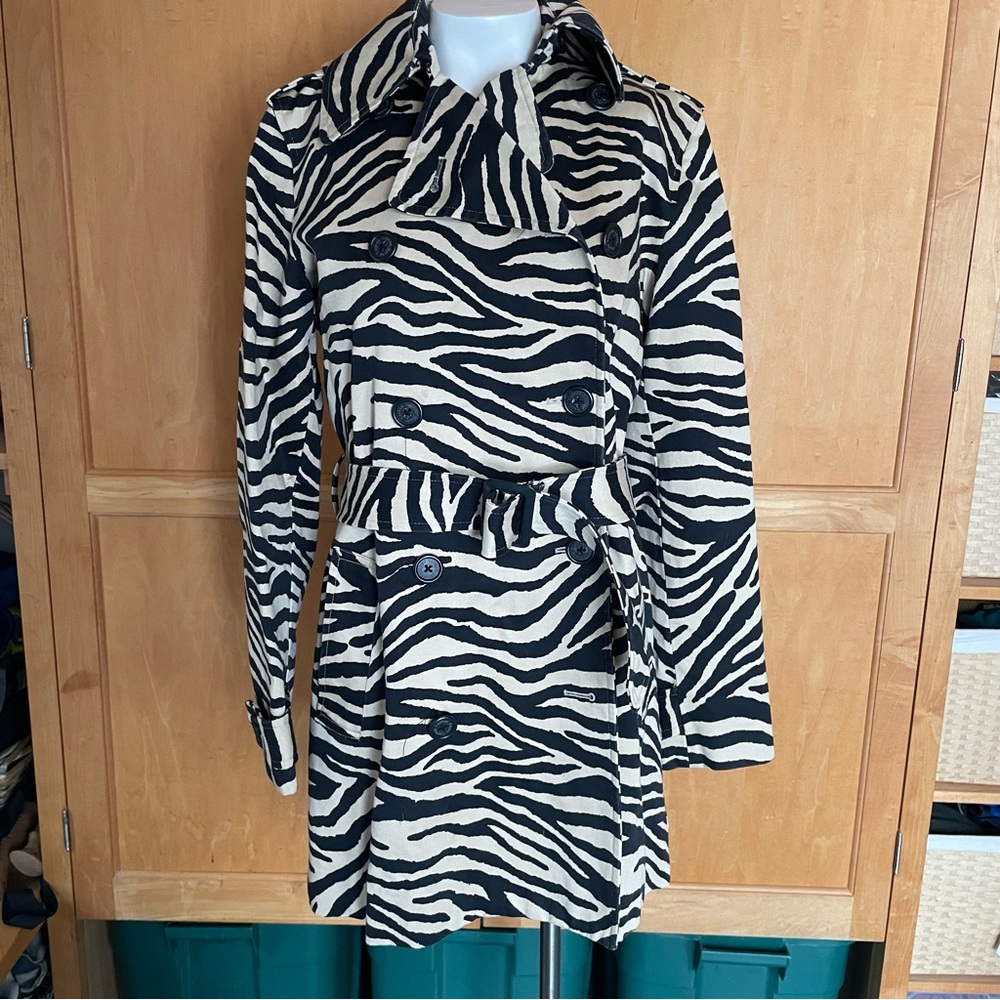 Vintage Lauren Zebra-Print Jacket - image 1